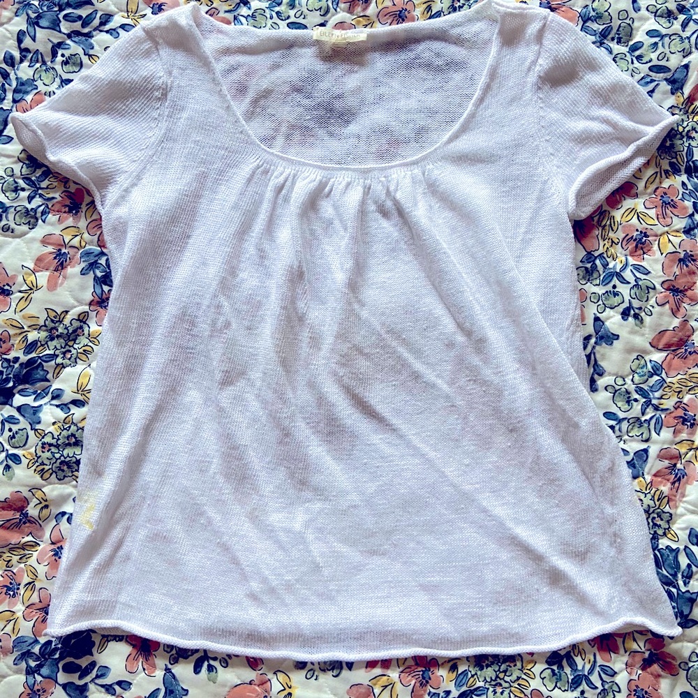 Sheer top!